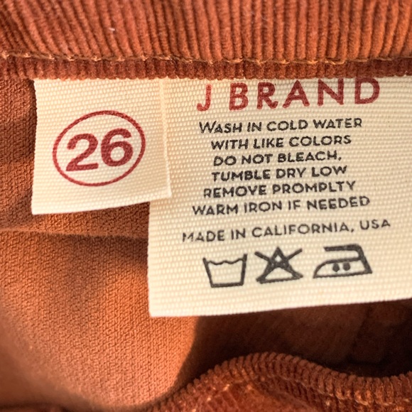 j Brand Bell Pants .Terra Cota color . Pre- owned . Size 26 Good Conditions. - Picture 8 of 11
